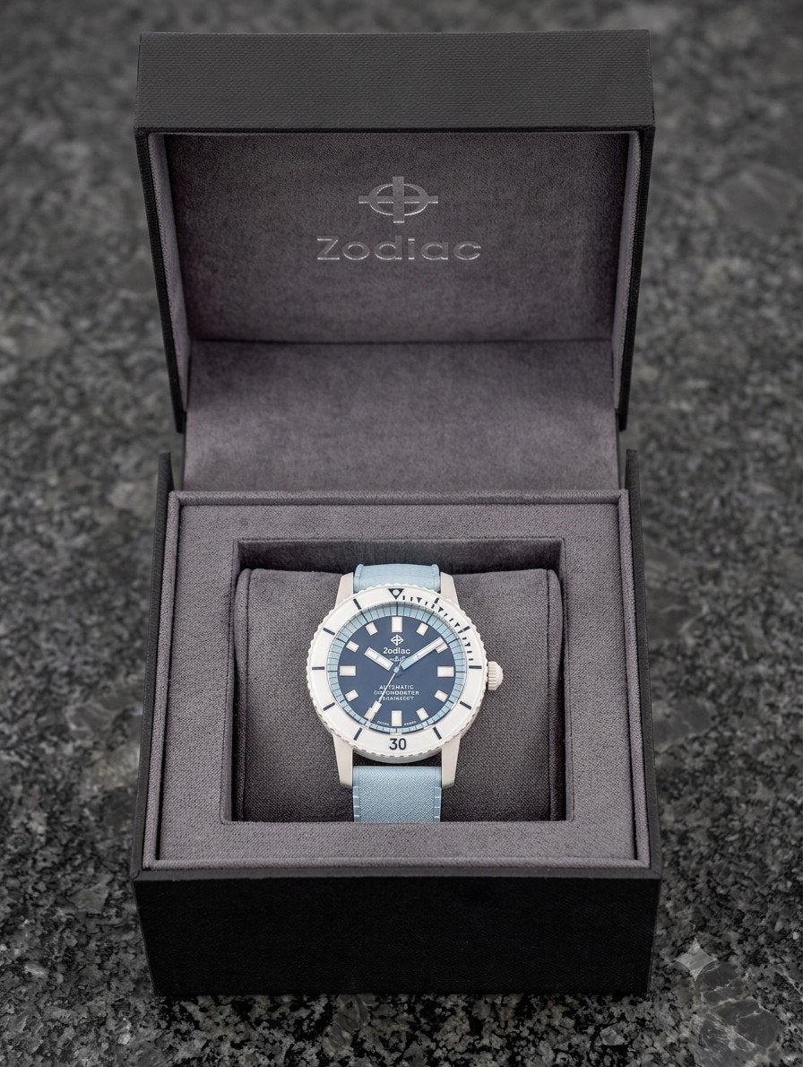 Zodiac Super Sea Wolf Automatic Chronometer horloge, Overige merken, Overige materialen, Verzenden, Polshorloge