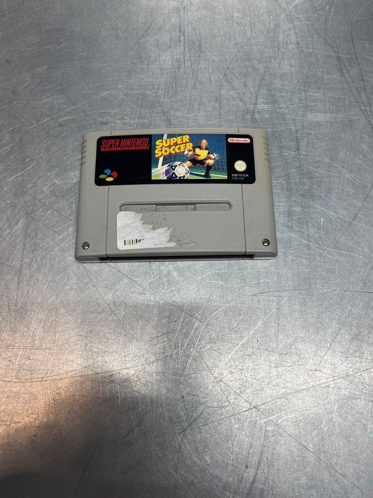 Super Soccer | Super Nintendo | SNES, ., 2 spelers, Ophalen of Verzenden, Zo goed als nieuw