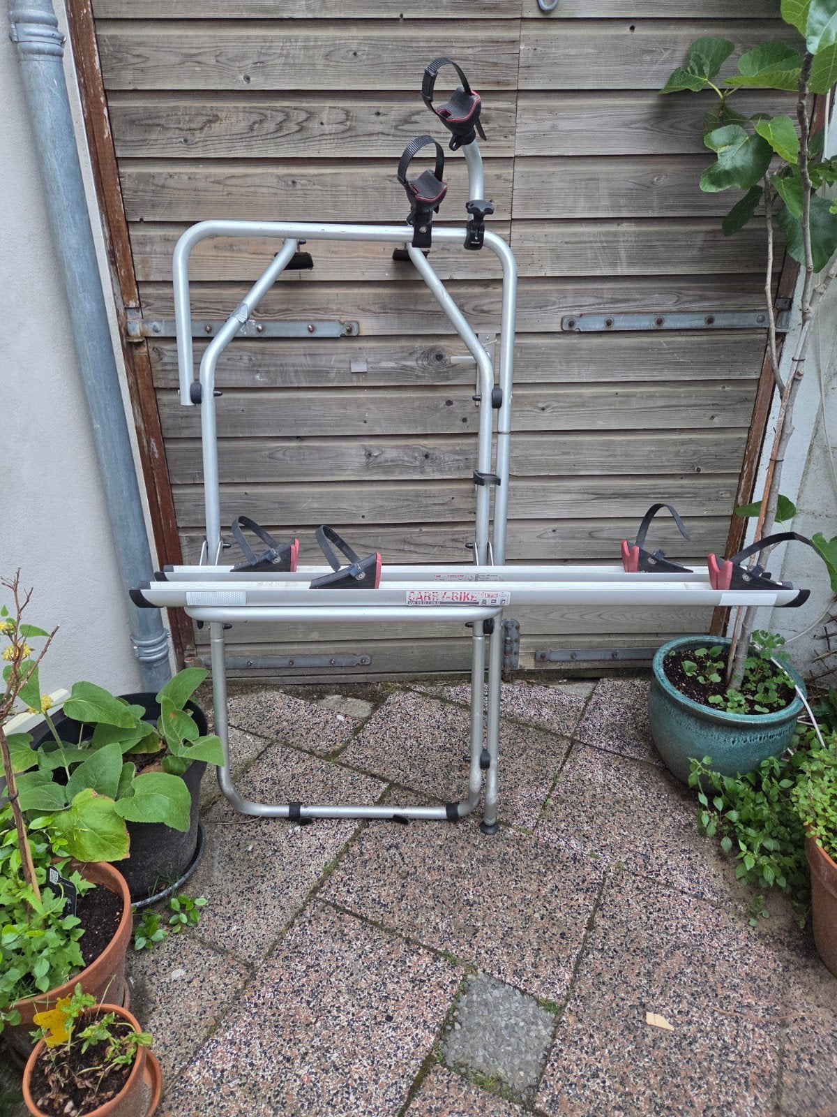 Fiamma carry bike voor volkswagen t5 deur fietsendrager, Auto diversen, Fietsendragers, Ophalen, Achterklepdrager