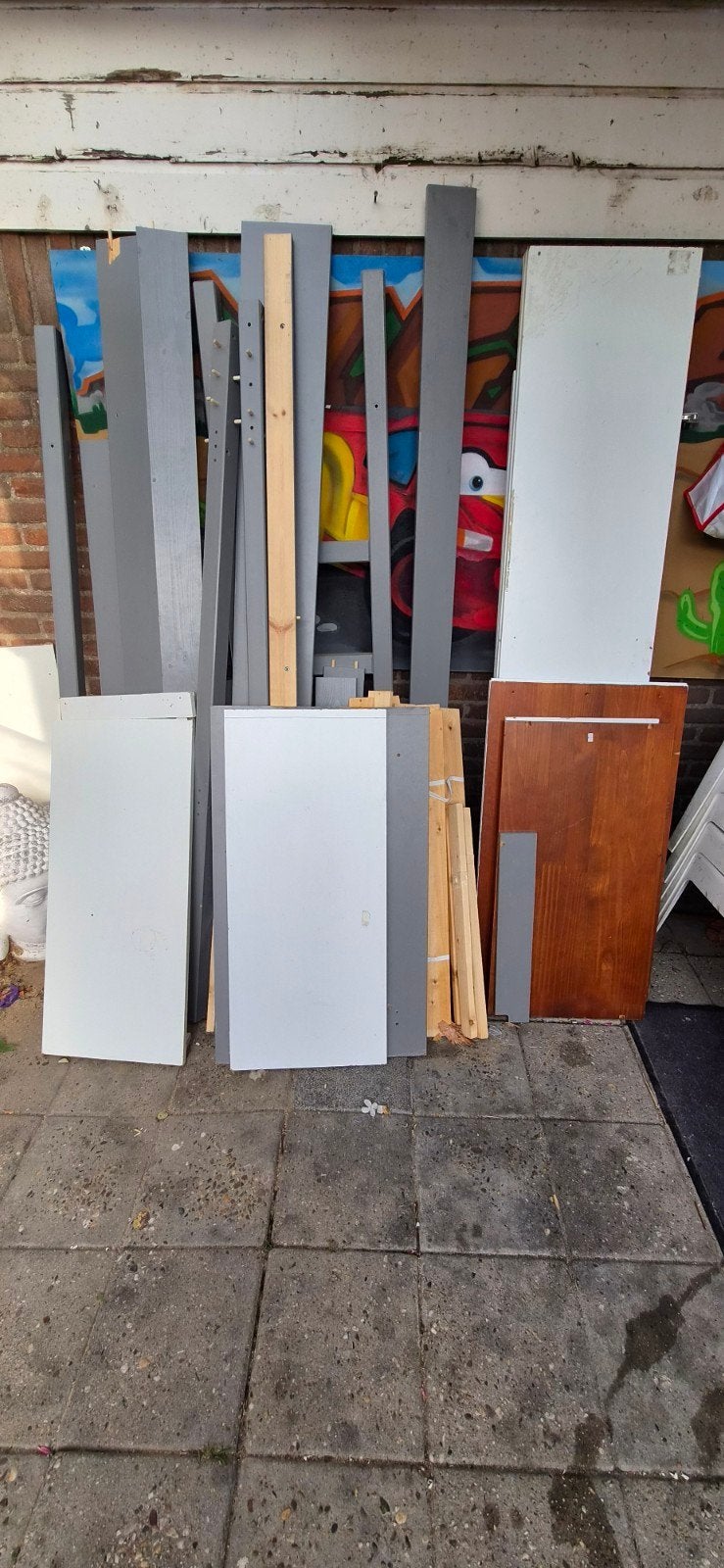 Gratis ophalen hout delen, Ophalen, Gebruikt, Minder dan 25 mm, Overige typen