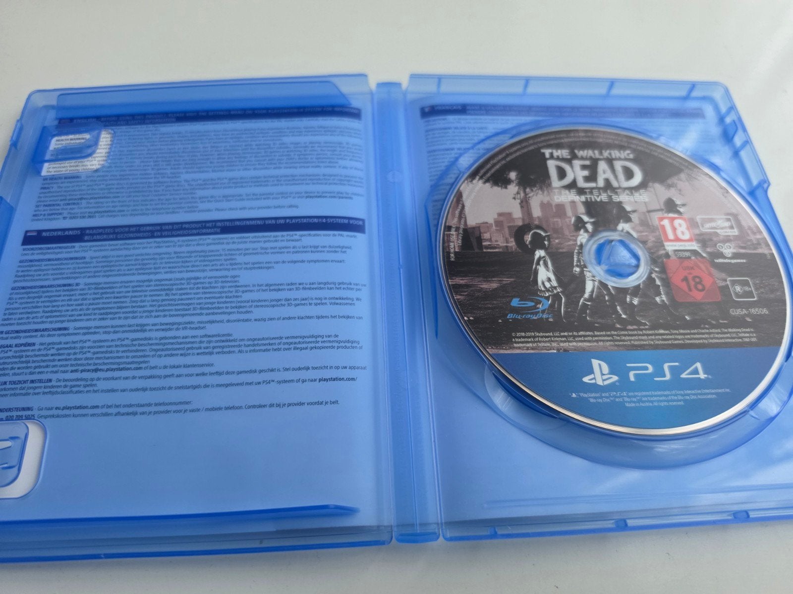 The Walking Dead: A Telltale Games Series Ps4 en Ps5 Lees️, Avontuur en Actie, Gebruikt, Vanaf 18 jaar, 1 speler