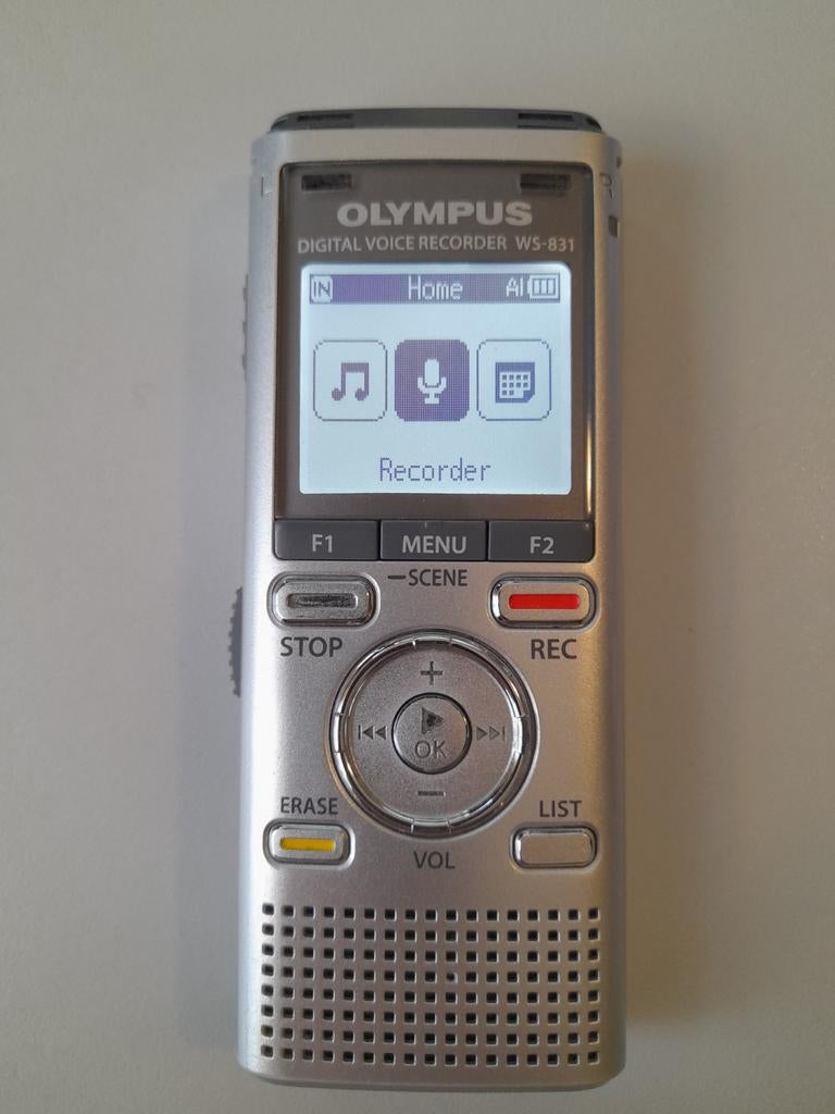Olympus WS-831, Ophalen of Verzenden, Gebruikt, Complete set