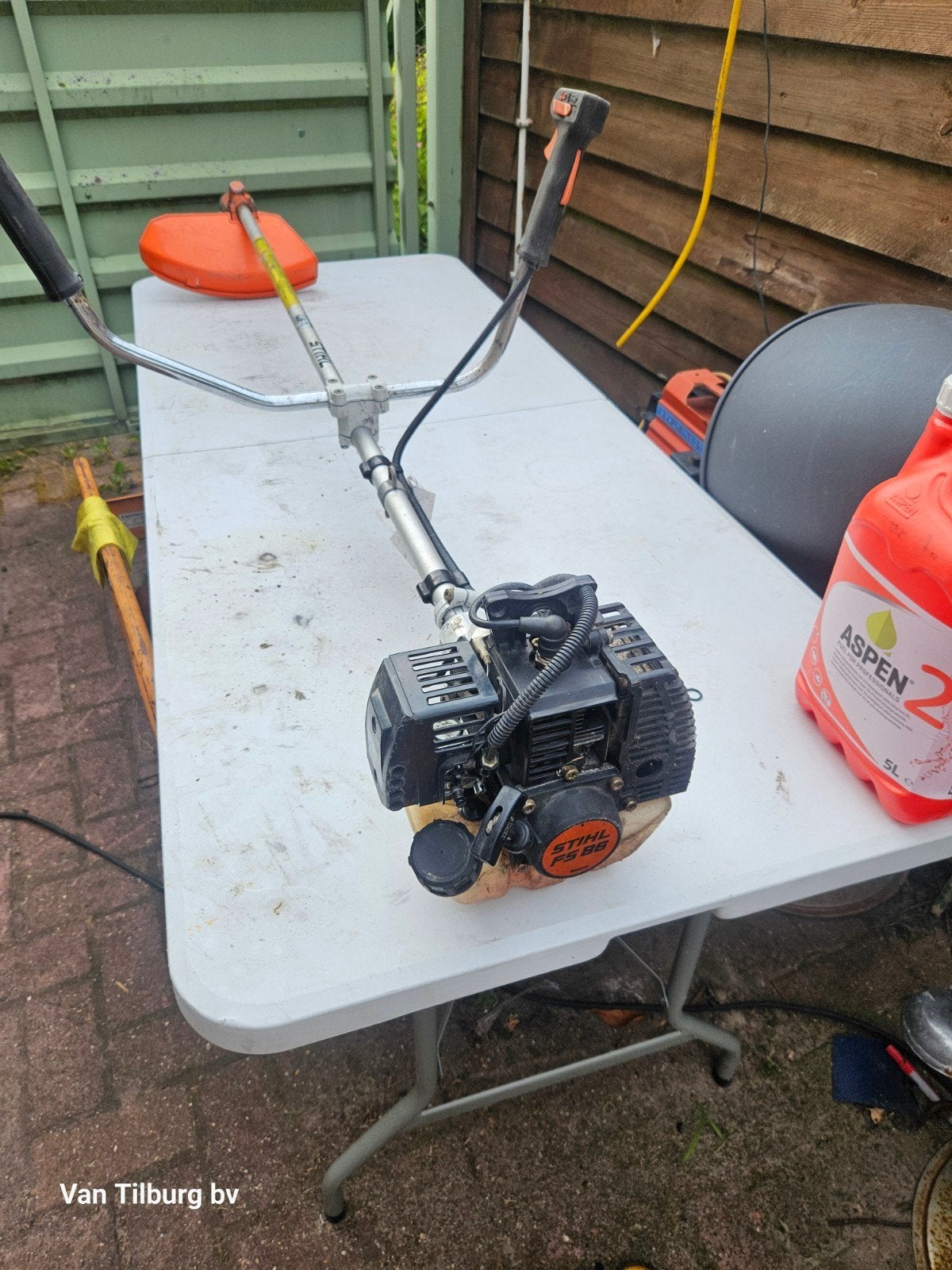 stihl fs86  bosmaaier, Tuin en Terras, Ophalen of Verzenden, Gebruikt, Benzine
