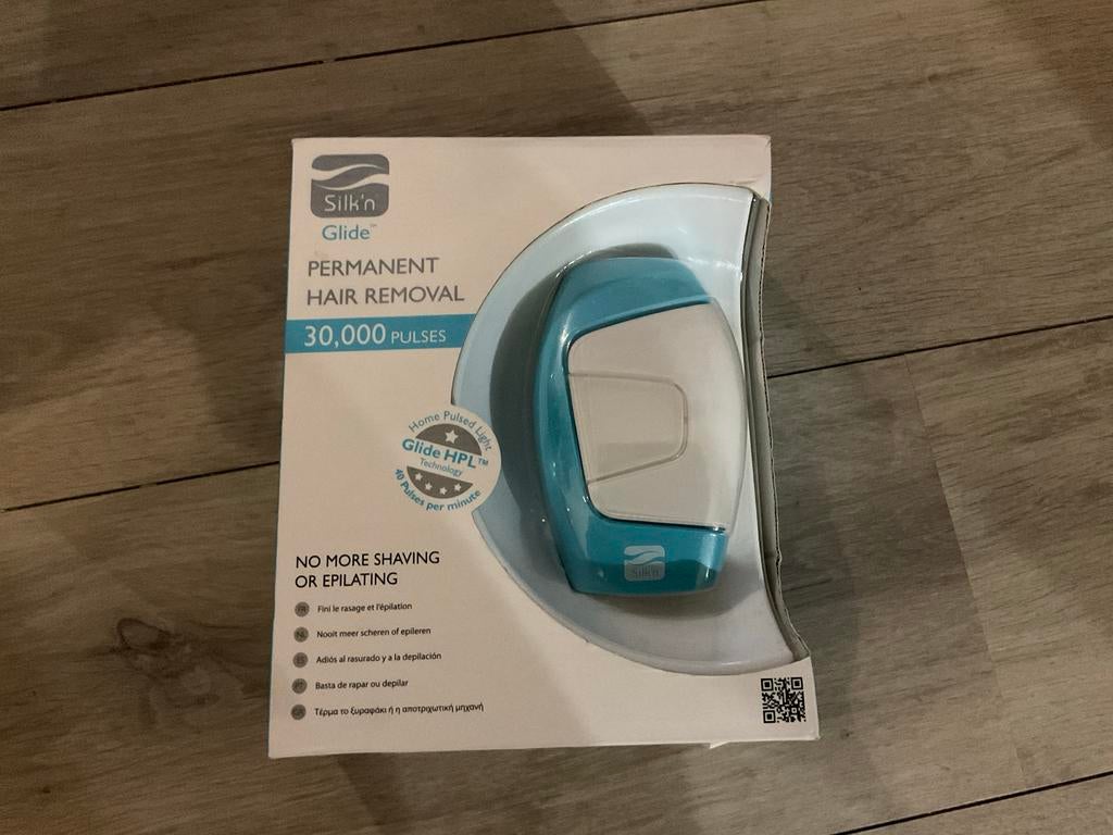 Silk'n Glide Permanente Ontharing - 30.000 Pulsen, Ophalen of Verzenden, Nieuw, Scheren en Epileren