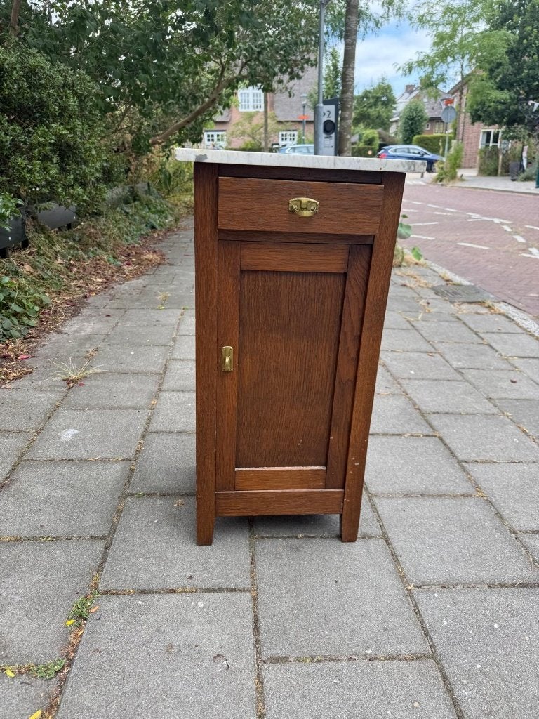 T.K. vintage (nacht)kastje, Antiek en Kunst, Ophalen