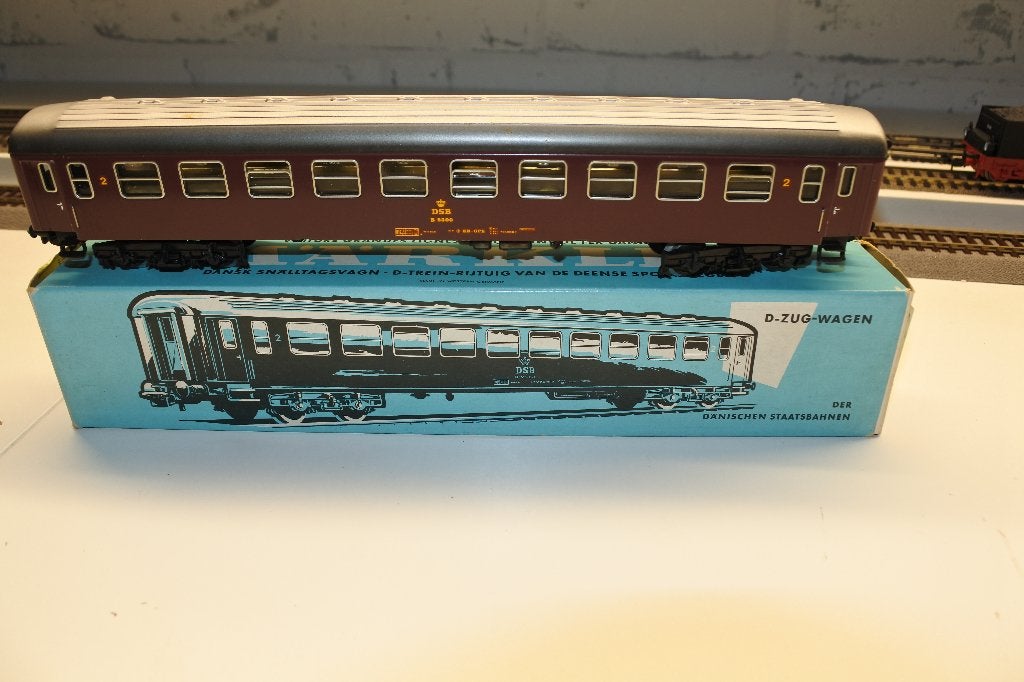 marklin 4045 deense rijtuig 2e klasse, Wisselstroom, Wagon, Ophalen of Verzenden, Zo goed als nieuw