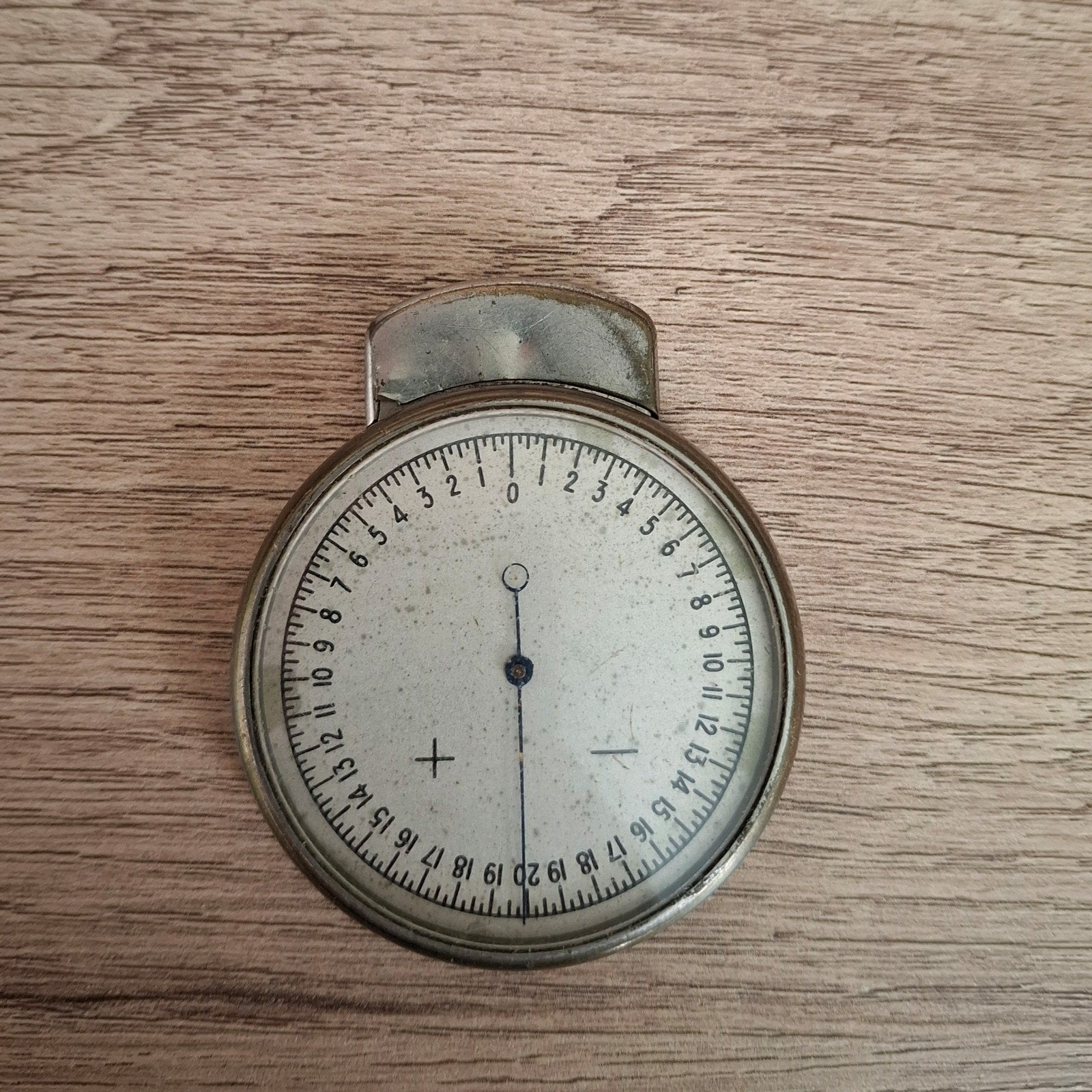 Antieke lensmeter sferometer 1900-1930, Antiek en Kunst, Ophalen of Verzenden