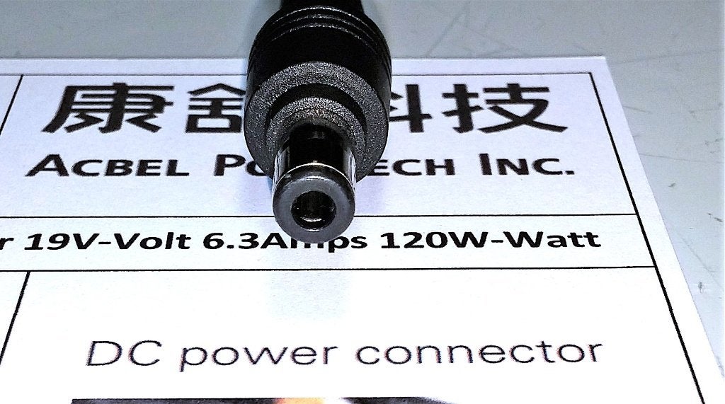 AcBel API3AD01 Toshiba PA3290U-1ACA 19V 6.3A 120W Adapter, Ophalen of Verzenden, Zo goed als nieuw, Toshiba Dynabook