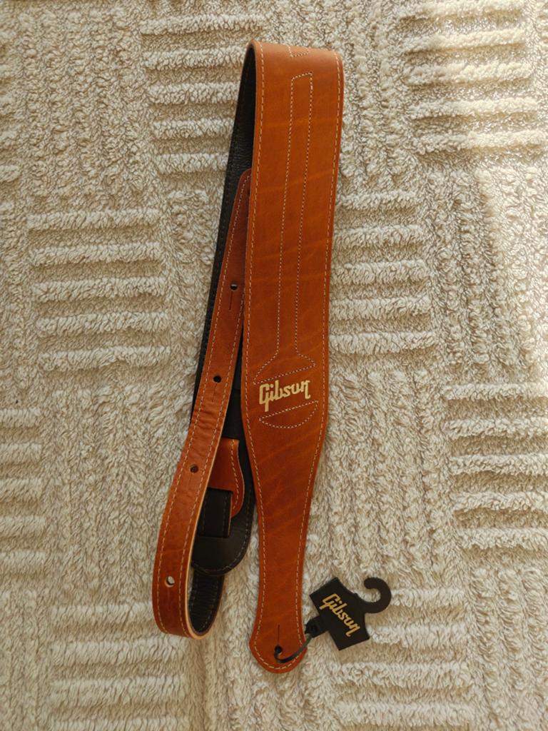 Gibson Lederen Strap 'The Classic' NIEUW, Ophalen of Verzenden, Nieuw, 100 watt of meer