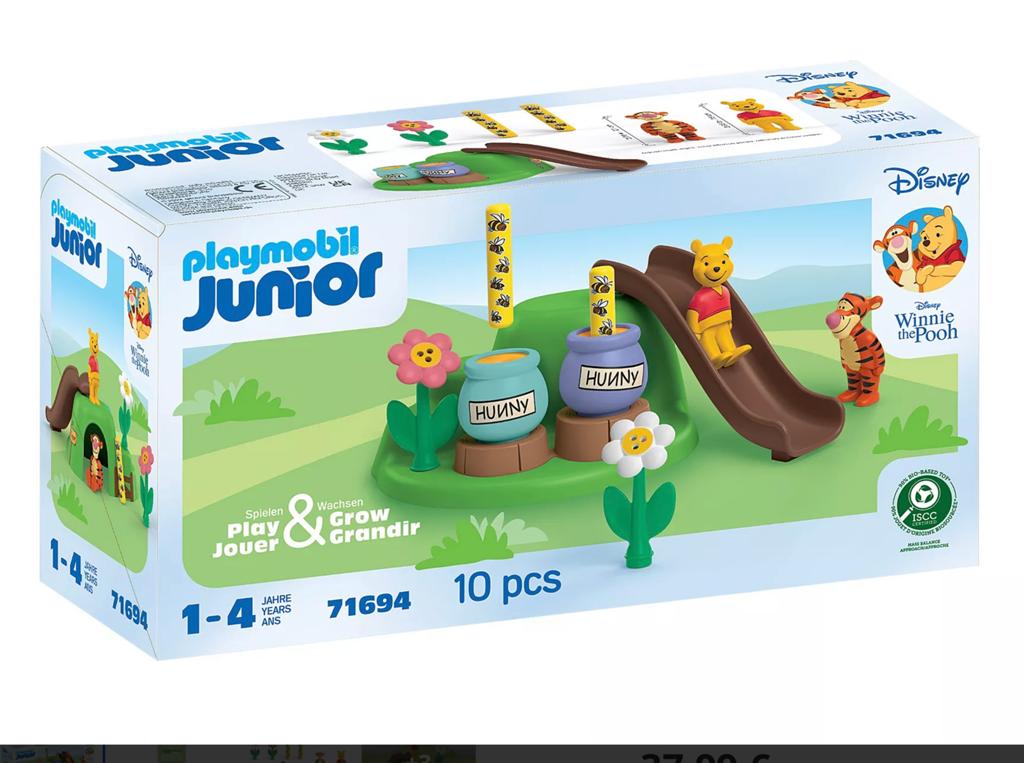 NIEUW Playmobil junior Winnie The Pooh en Teigetje 71694, Ophalen of Verzenden, Nieuw