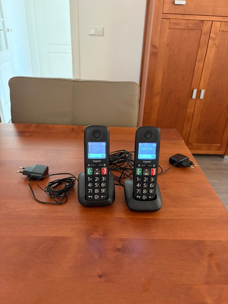 Gigaset E290 Duo dect telefoon (Nieuwstaat)!, Ophalen of Verzenden, Zo goed als nieuw, 2 handsets