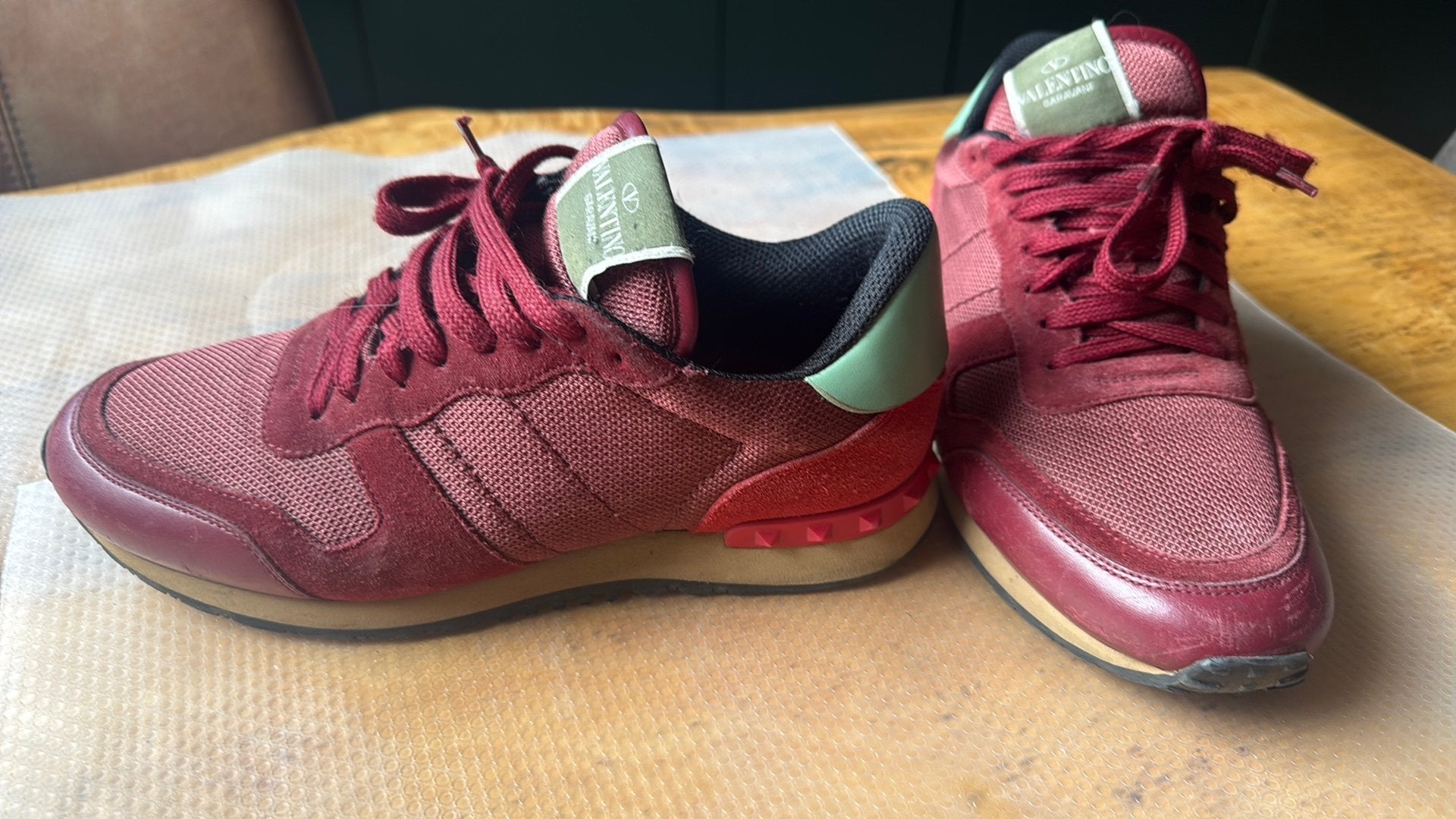 Ik goede sneakers valentino maat 40,, Ophalen of Verzenden, Gedragen