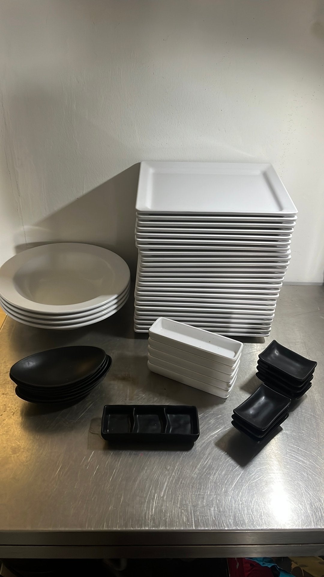 Melamine service onverwoestbaar, Ophalen of Verzenden, Zo goed als nieuw, Overige materialen, Overige stijlen