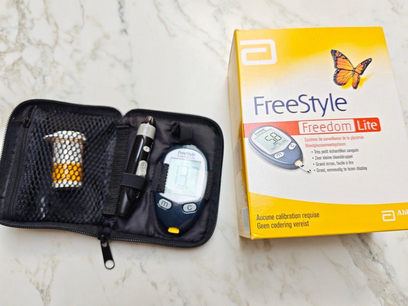 Freestyle Freedom Lite glucose Tester, Ophalen of Verzenden, Gebruikt