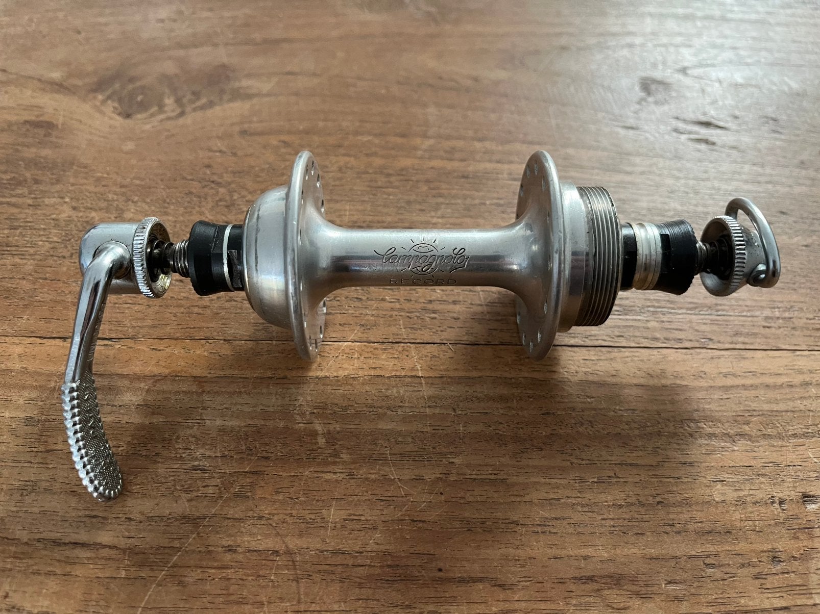 Campagnolo Record achter naaf 5V 28 gaats nieuw, Overige typen, Nieuw, Ophalen of Verzenden, Aluminium