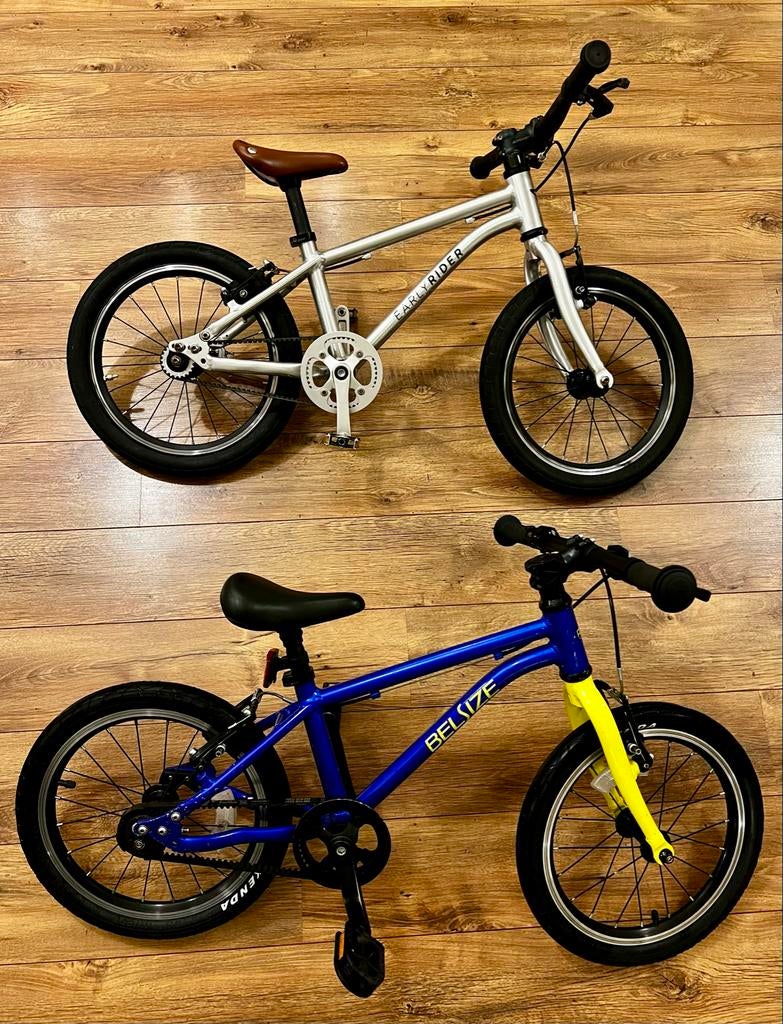 Early Rider Belter 16” en A11 Belsize 16” riem fietsen, Ophalen, Gebruikt, 16 tot 20 inch