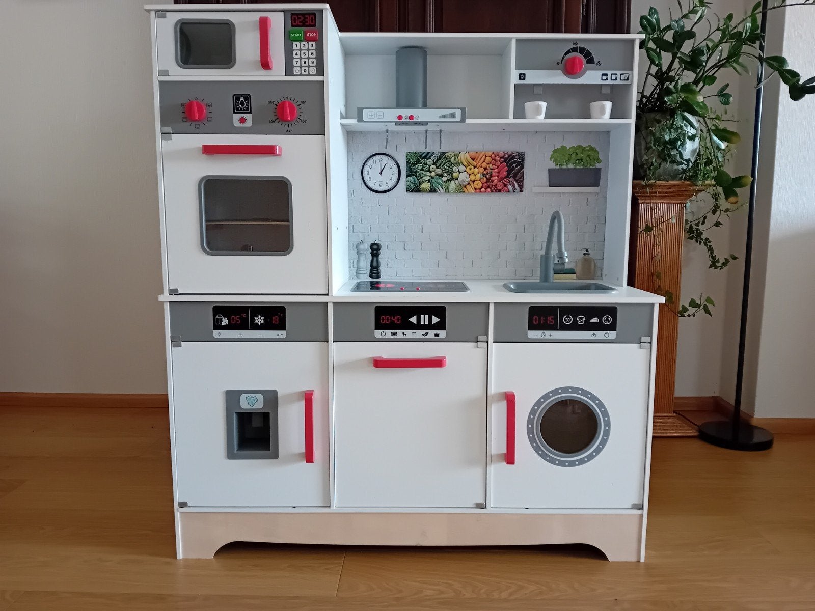 Witte speelkeuken merk Play Tive, Ophalen