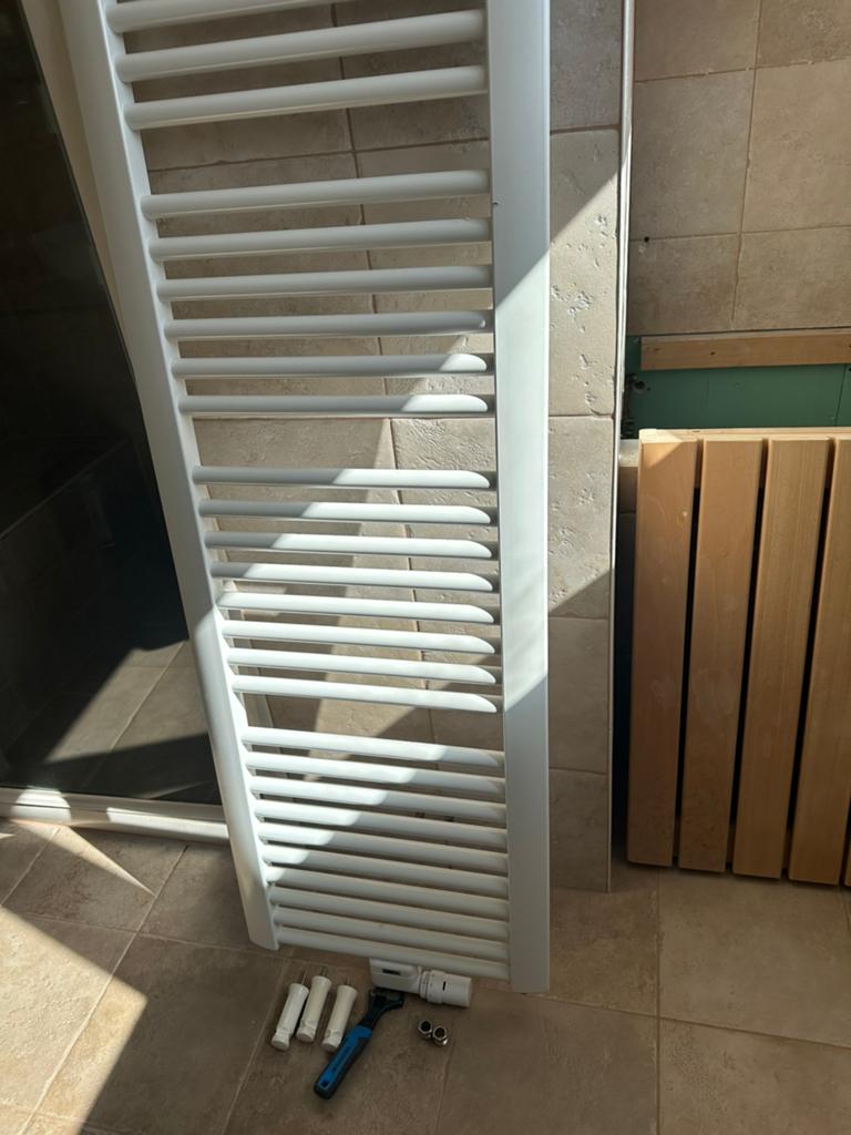 Handdoek design radiator Vasco, Ophalen, Gebruikt, Radiator, Minder dan 60 cm