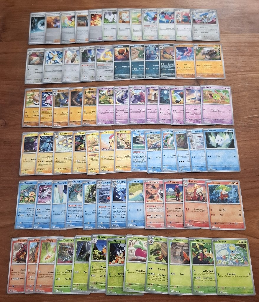 Pokemon S&V Paradox Rift 73 Holo Reverse Kaarten, Ophalen of Verzenden, Zo goed als nieuw, Meerdere kaarten, Foil