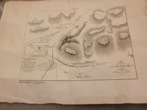 Gravure Plattegrond Axum 1820 Henry Salt (1780-1827), Ophalen