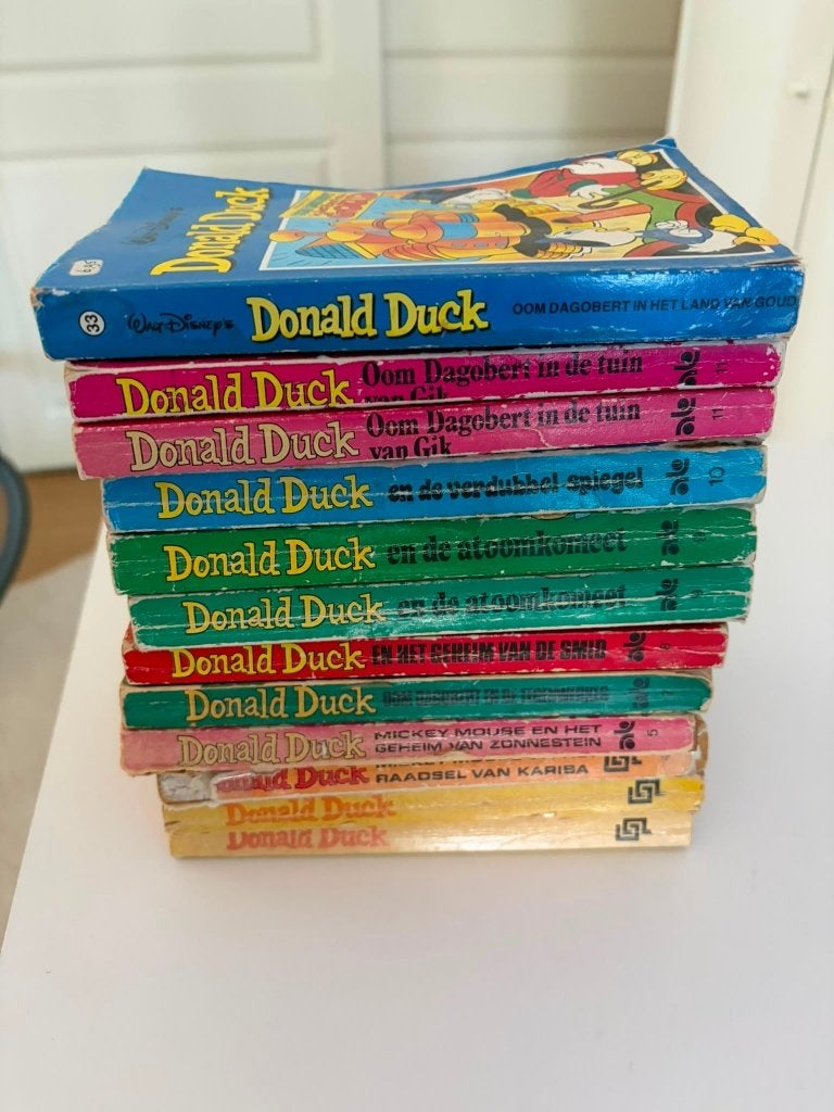 Donald Duck Pockets 1e serie, Meerdere stripboeken, Ophalen of Verzenden, Gelezen, Walt Disney