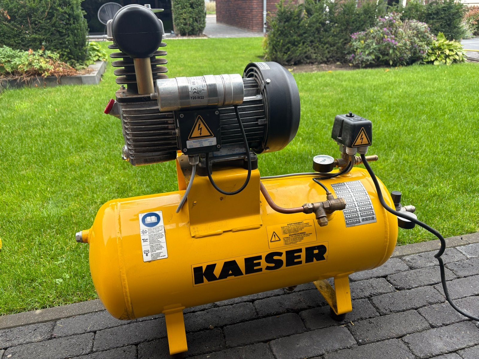Kaeser KCC 300 Compressor, Doe-het-zelf en Verbouw, Ophalen, Gebruikt, 10 bar of meer, Minder dan 200 liter/min