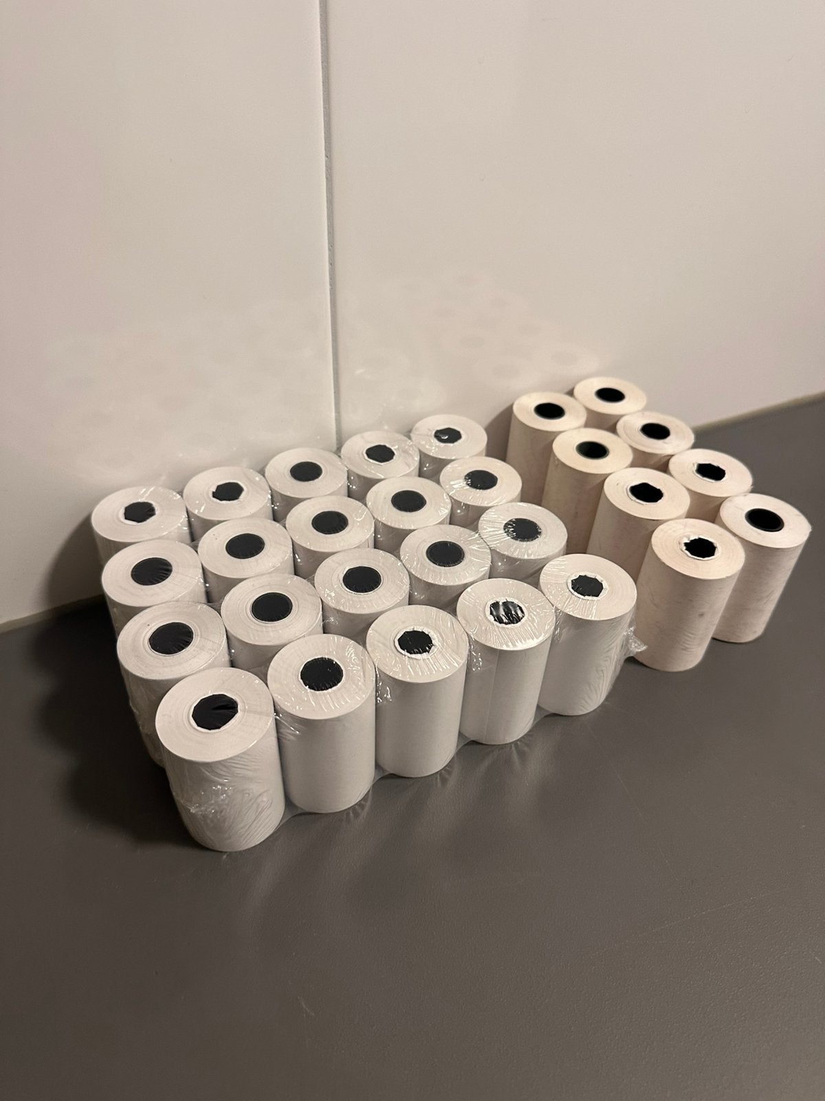 28x Thermische pinrollen (56mm breed), Diversen, Papierwaren, Ophalen of Verzenden, Nieuw