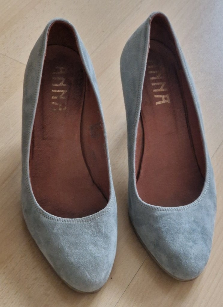 Anna pumps, maat 39, zachtgroen, Pumps, Anna, Ophalen of Verzenden, Zo goed als nieuw