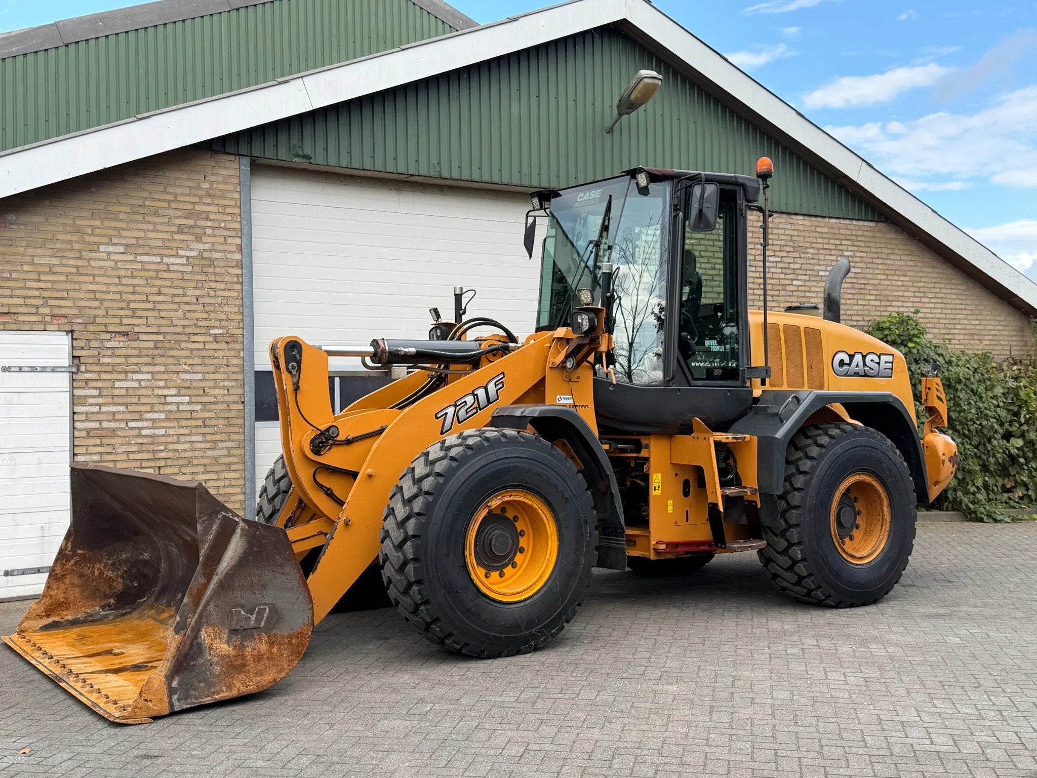 Case 721F 721F (bj 2015), Wiellader of Shovel