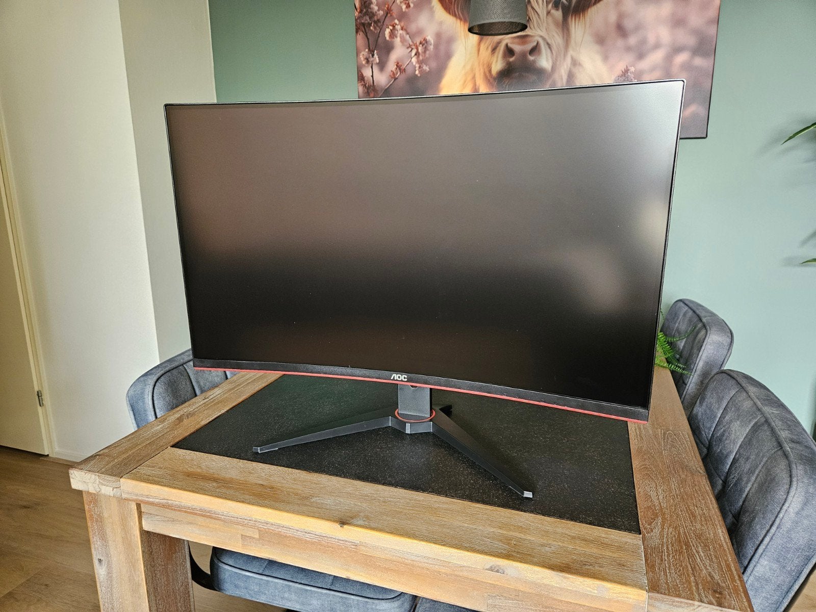 AOC CQ32G1 32 inch Curved Gaming Monitor QHD 144Hz, Gebruikt, 101 t/m 150 Hz, VA, 1 tot 2 ms