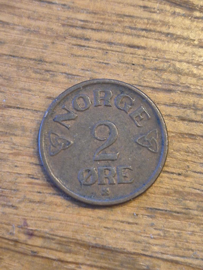 Noorwegen - 2 Ore 1953, Verzenden, Overige landen, Losse munt
