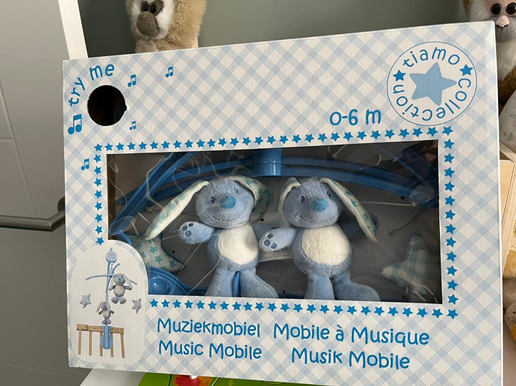 Muziekmobiel voor baby, Ophalen, Zo goed als nieuw