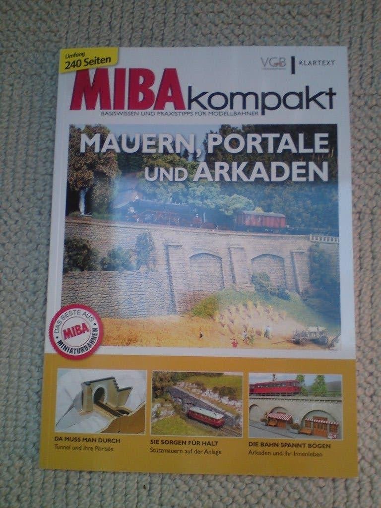 Miba kompakt boek Mauern, Portale und Arkaden. Nieuw, Overige merken, Gelijkstroom of Wisselstroom, Nieuw, Boek, Tijdschrift of Catalogus