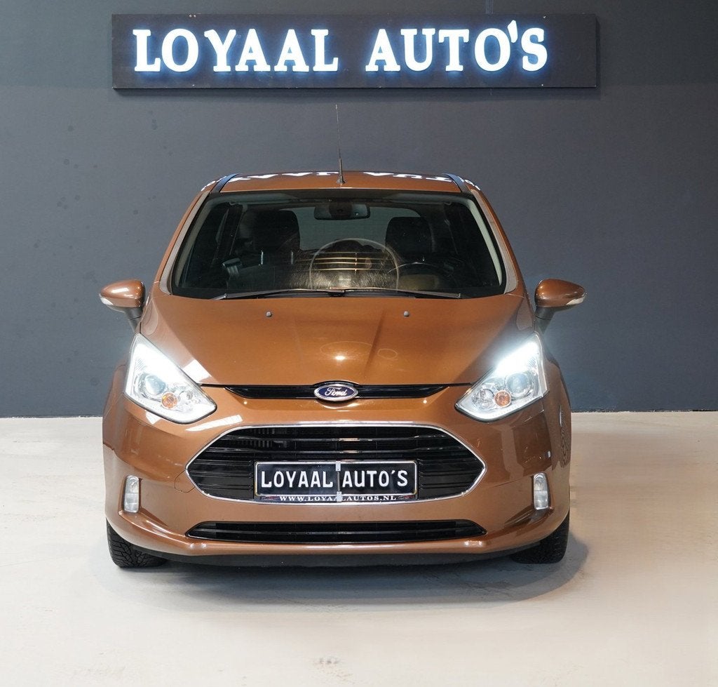 Ford B-Max 1.0 EcoBoost Titanium | AIRCO | CRUISE | STOELVER, Voorwielaandrijving, Euro 5, Gebruikt, 750 kg