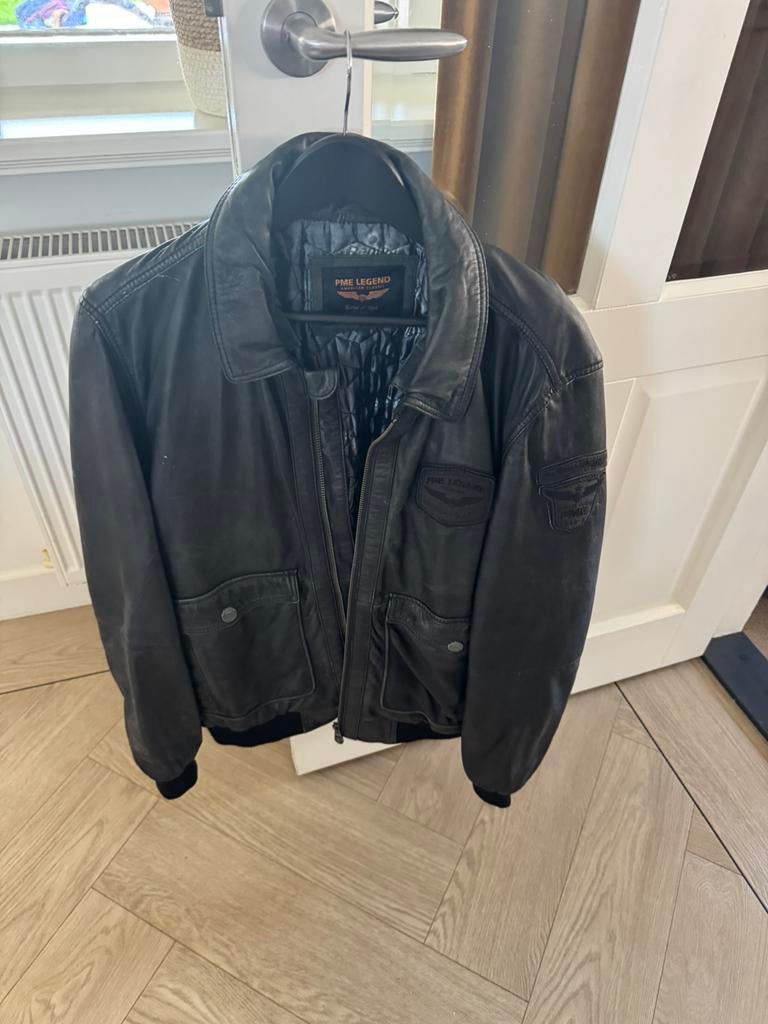 PME Legend leren jas maat L, Ophalen, Gedragen, Maat 52/54 (L), Bruin