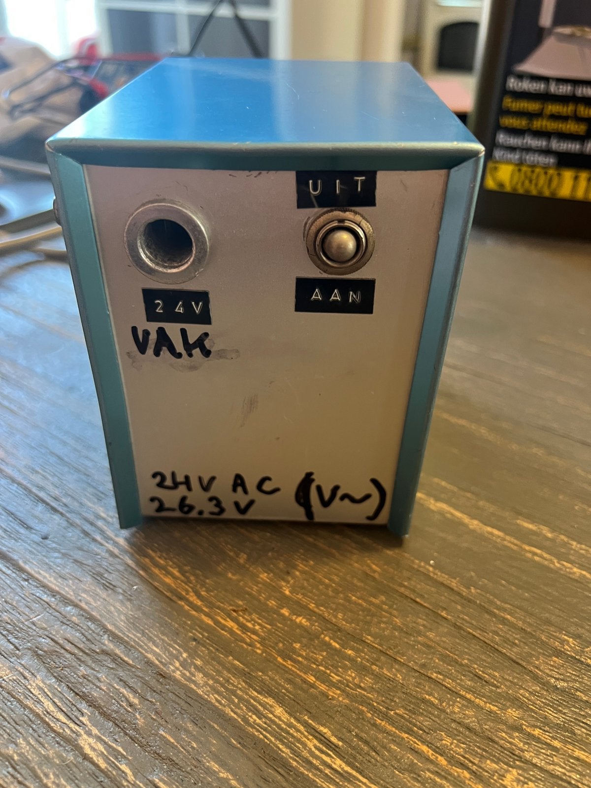 24 V AC-Transformator 26,3 V wisselspanningen, Ophalen of Verzenden, Zo goed als nieuw, Zender en Ontvanger