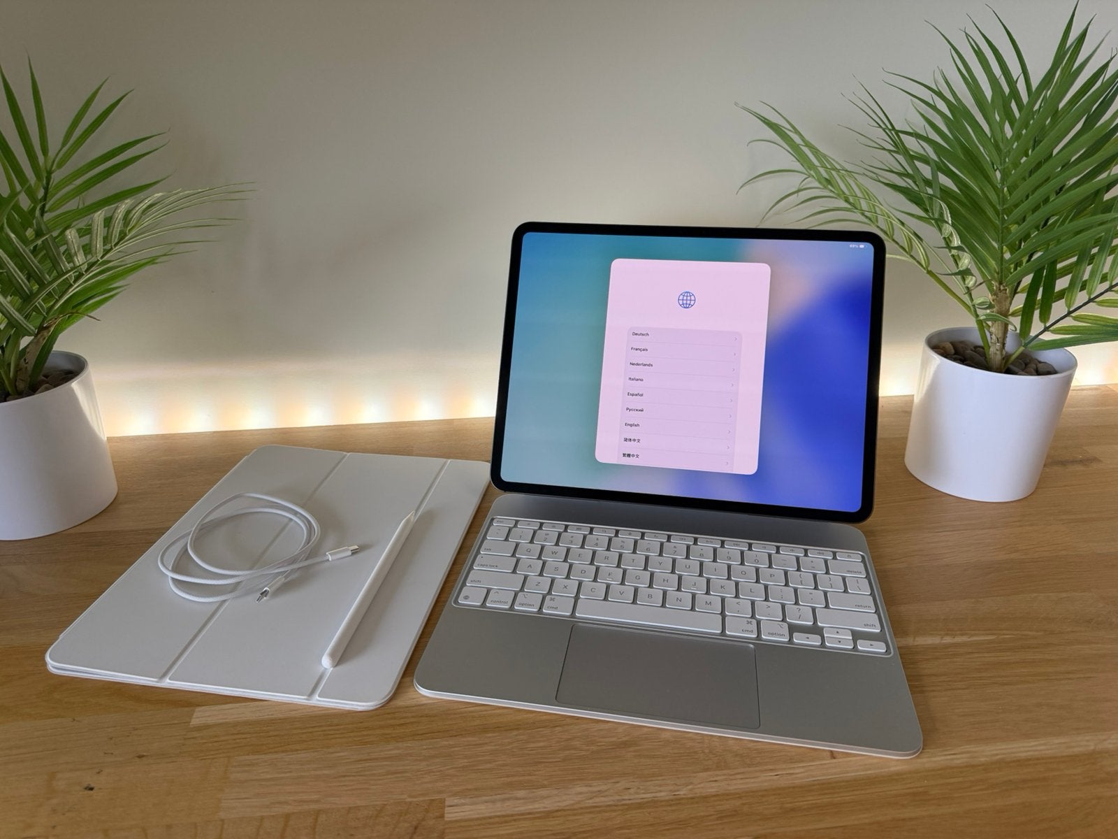 iPad Pro 13” M5, Magic Keyboard, Pencil Pro, Smart Folio, Ophalen, 13 inch of meer, Zwart, Zo goed als nieuw