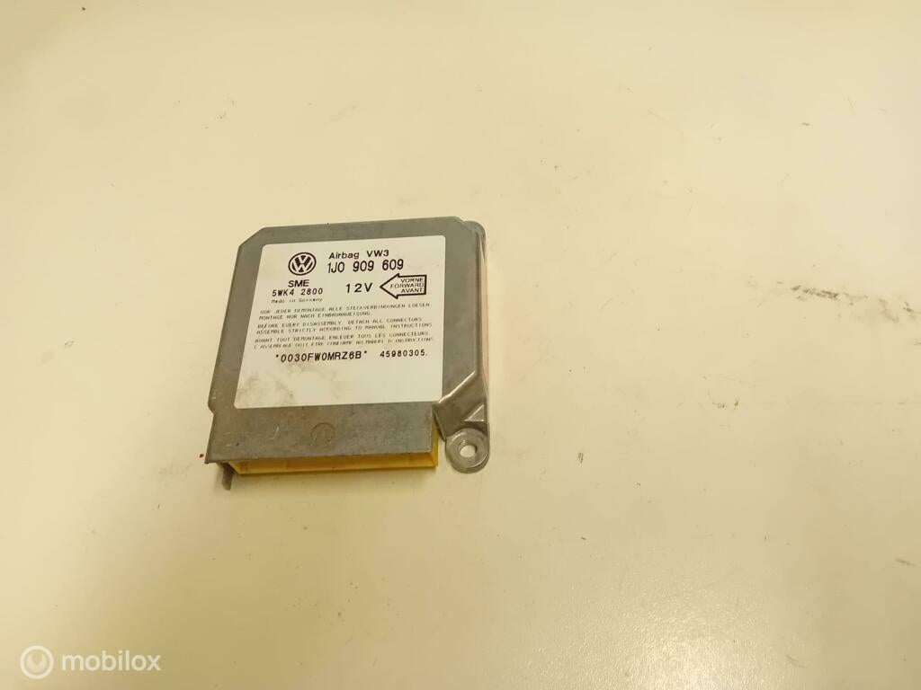 Airbagmodule Volkswagen Golf 4 1J0909609, Gebruikt, Ophalen of Verzenden