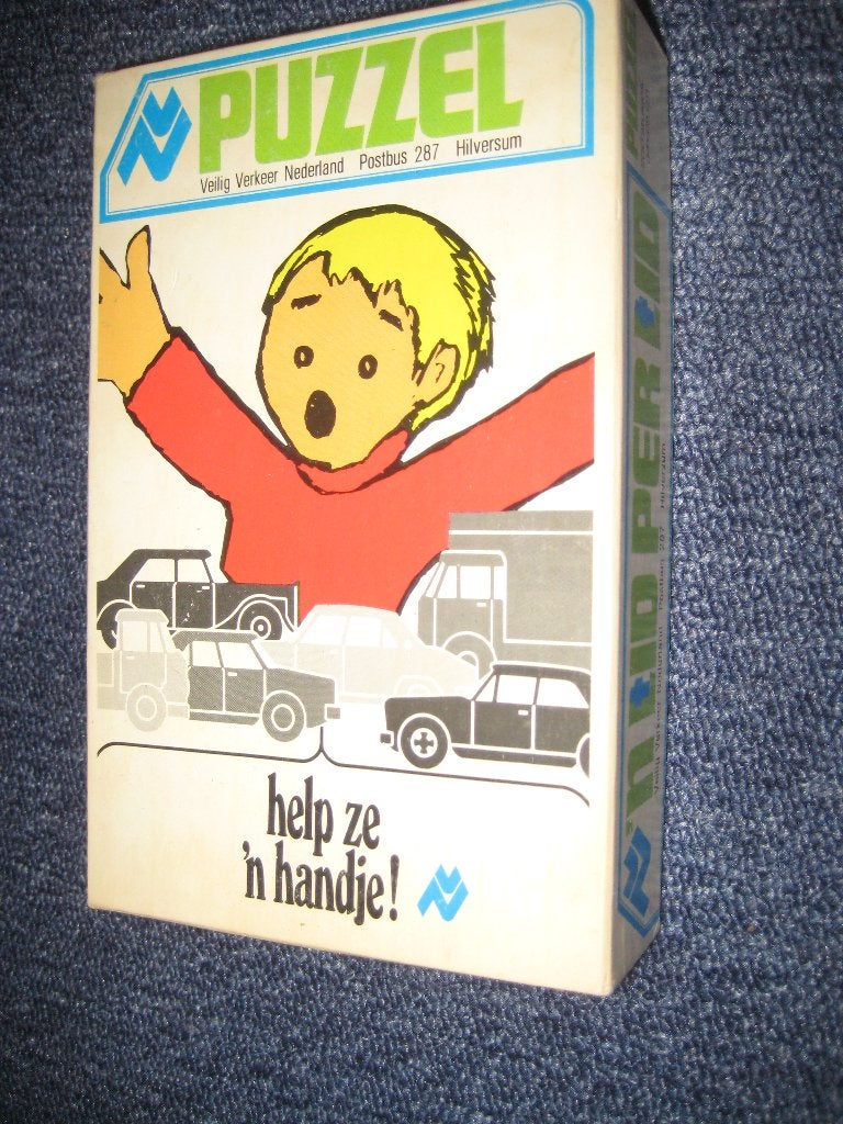 puzzel Veilig Verkeer Nederland, Ophalen of Verzenden, Minder dan 500 stukjes, Gebruikt, Legpuzzel