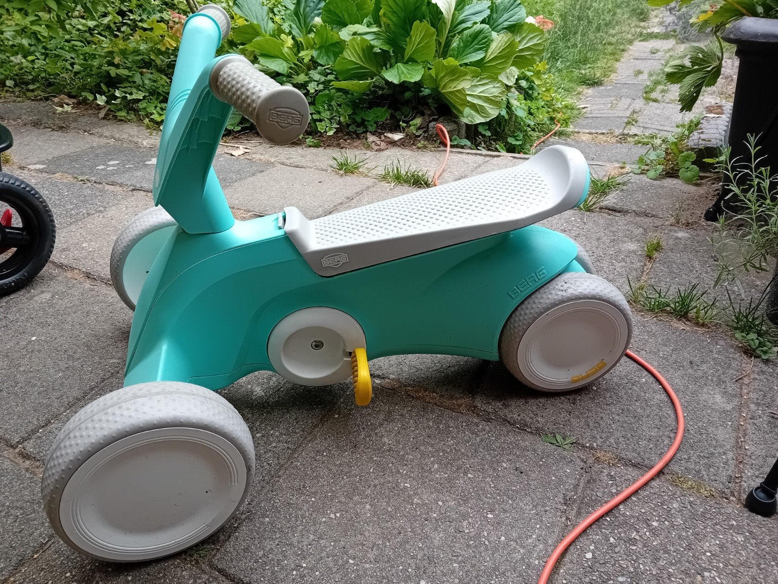 Leuke en stevige mintgroene Berg skelter, Ophalen, Gebruikt, Trapvoertuig