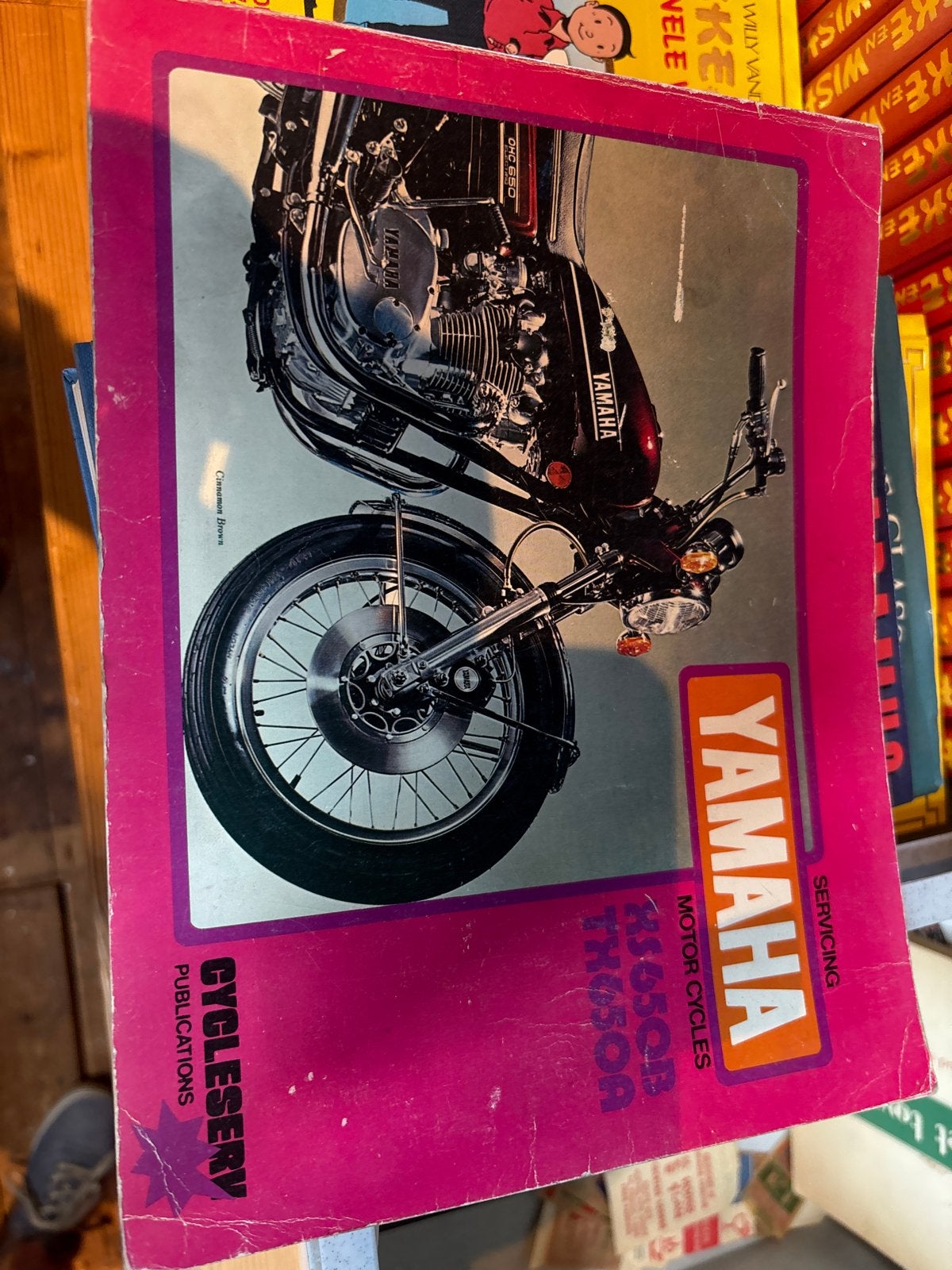 Yamaha Motorfietsen Servicing Handleiding (Cycleserv), Motoren, Ophalen of Verzenden, Yamaha