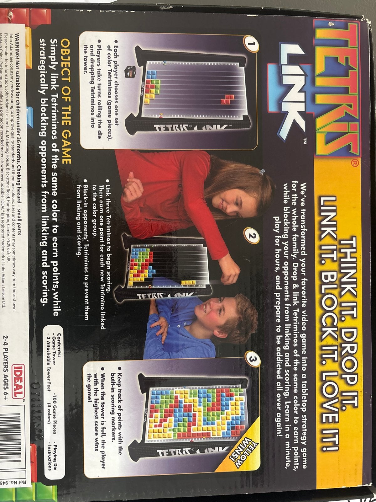 Foto 2 van Tetris Link Bordspel - Strategisch Linken en Blokkeren