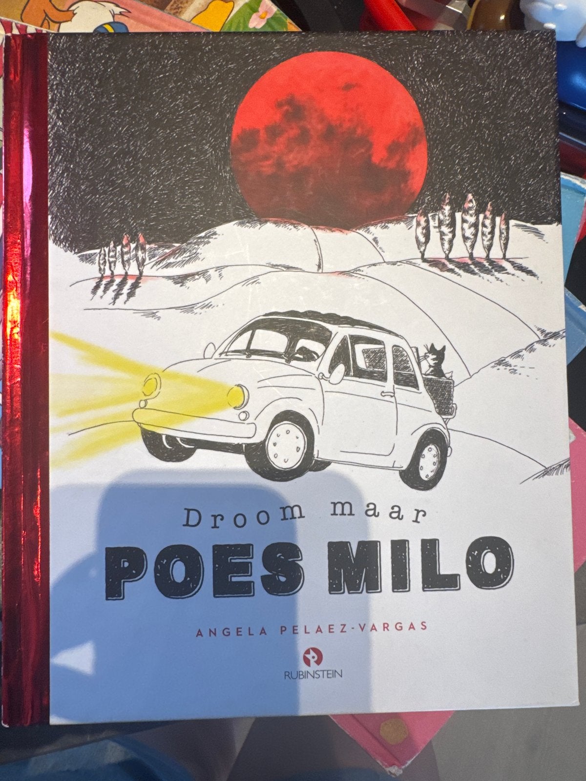 Droom maar Poes Milo - Angela Pelaez-Vargas, 5 of 6 jaar, Fictie algemeen, Jongen of Meisje, Ophalen of Verzenden