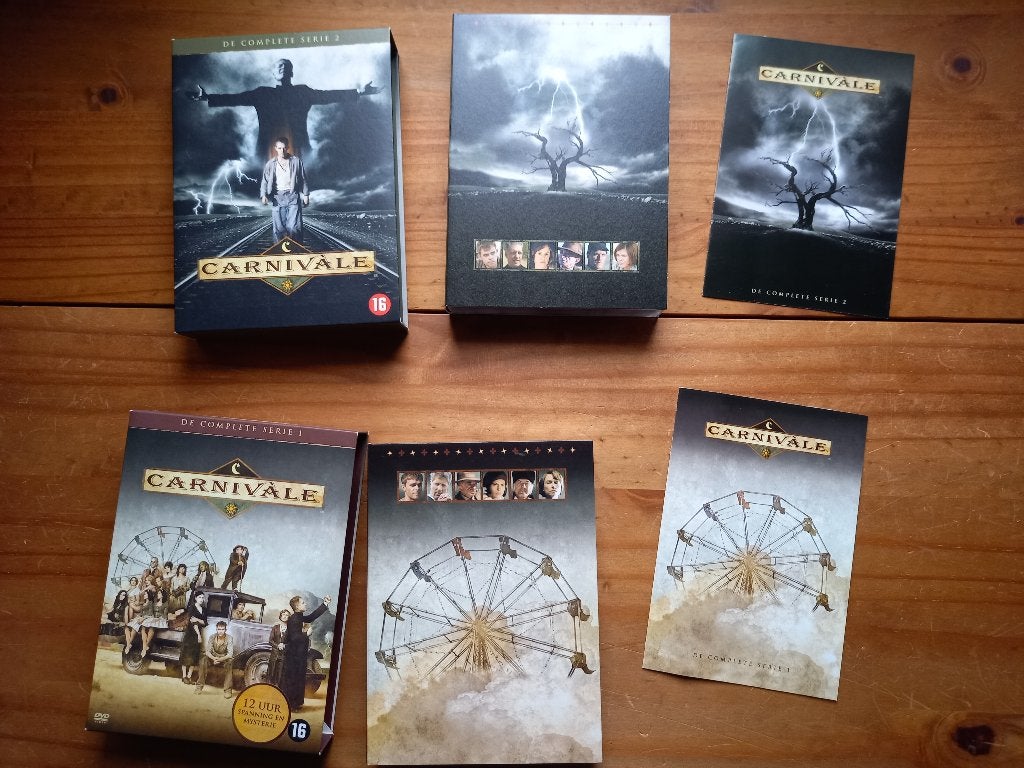 DVD Box Carnivale Seizoen 1 en Seizoen 2, Cd's en Dvd's, Dvd's | Tv en Series, Alle leeftijden, Ophalen of Verzenden, Gebruikt