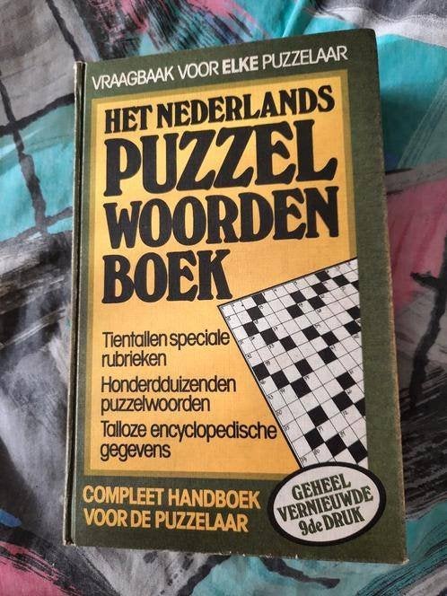 het nederlands puzzel woordenboek, Ophalen of Verzenden, 500 t/m 1500 stukjes, Gebruikt, Puzzelboek