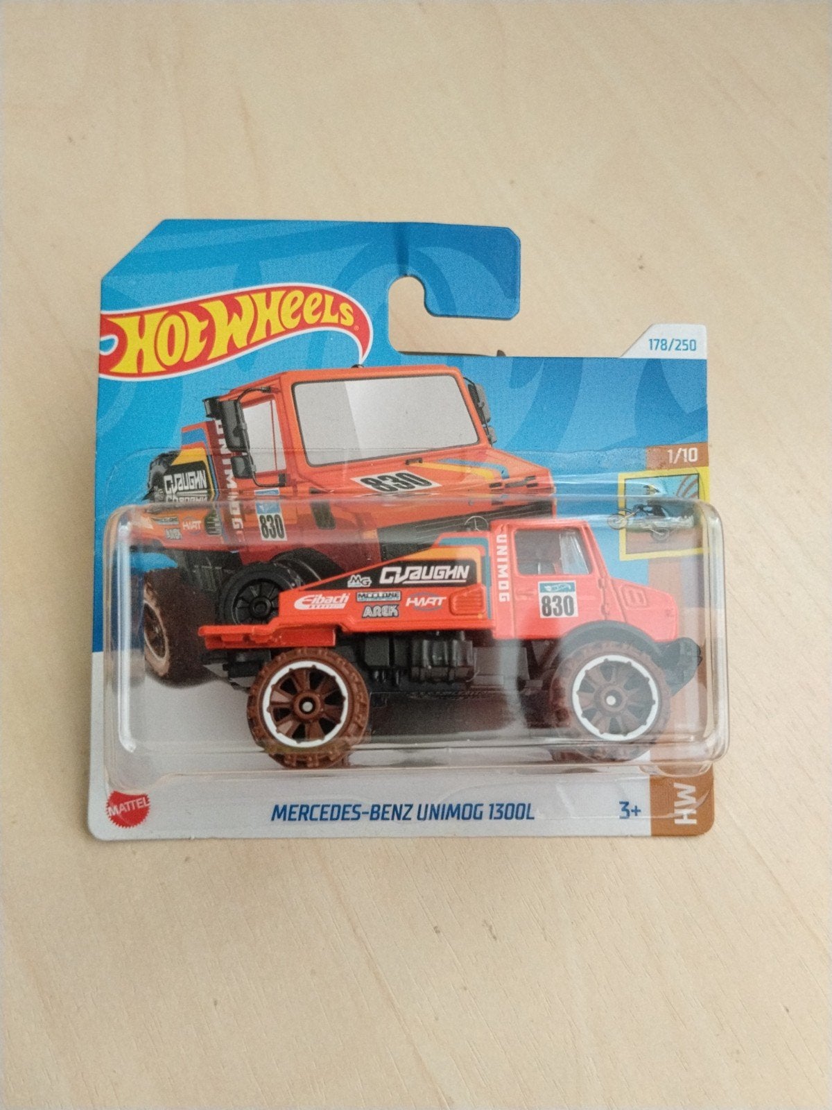 Hotwheels Mercedes Benz Unimog hot wheels, Ophalen of Verzenden, Nieuw, Auto