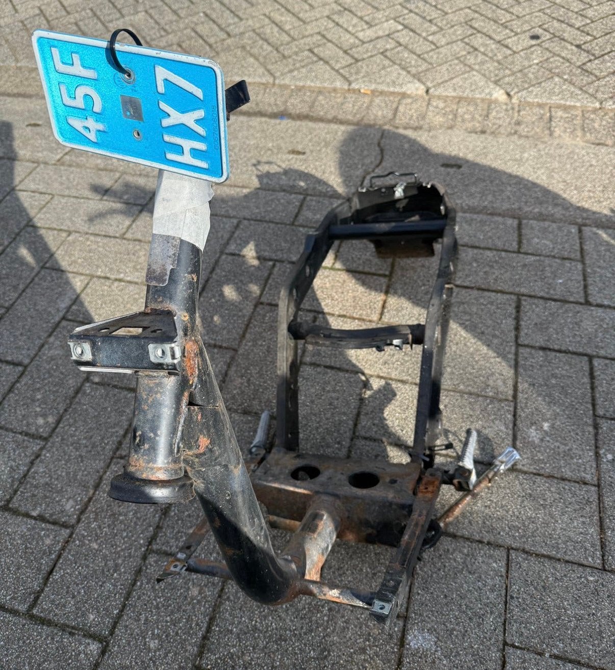 Piaggio puch ssl zip type 2 3 frame snor, Ophalen of Verzenden, Gebruikt, Frame, Piaggio