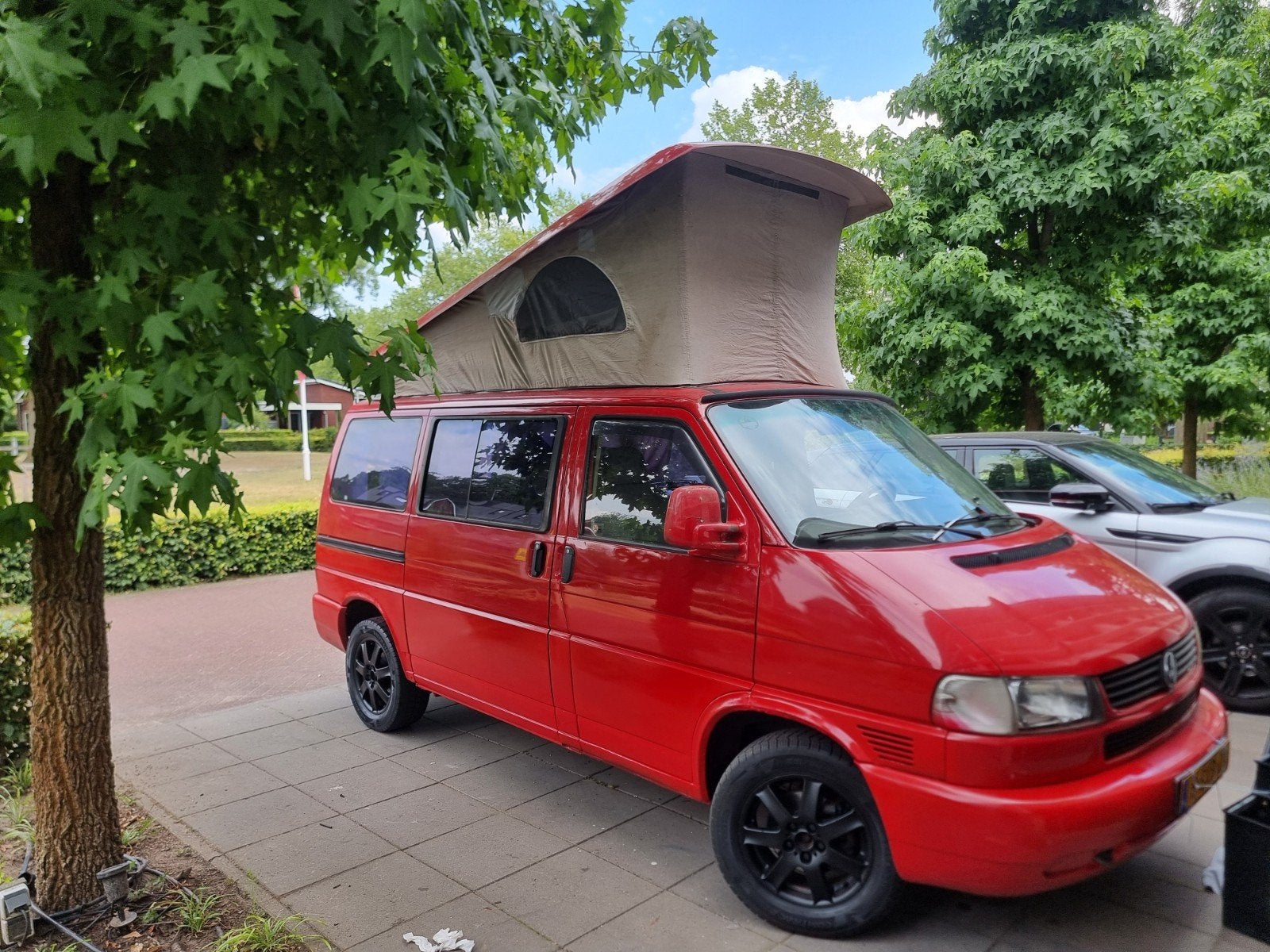 L.P.G westfalia,vakantie klaar,slaap hefdak, Caravans en Kamperen, Campers, Buscamper of Camperbus, Volkswagen, Bedrijf, Handgeschakeld