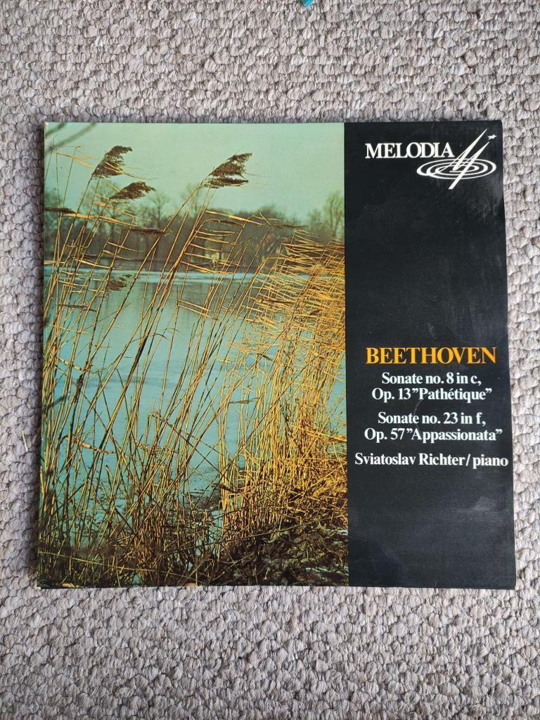 Beethoven sonate no.8 Op.13 Pathétique in nette staat, Cd's en Dvd's, Vinyl | Klassiek, Kamermuziek, Ophalen of Verzenden, Zo goed als nieuw