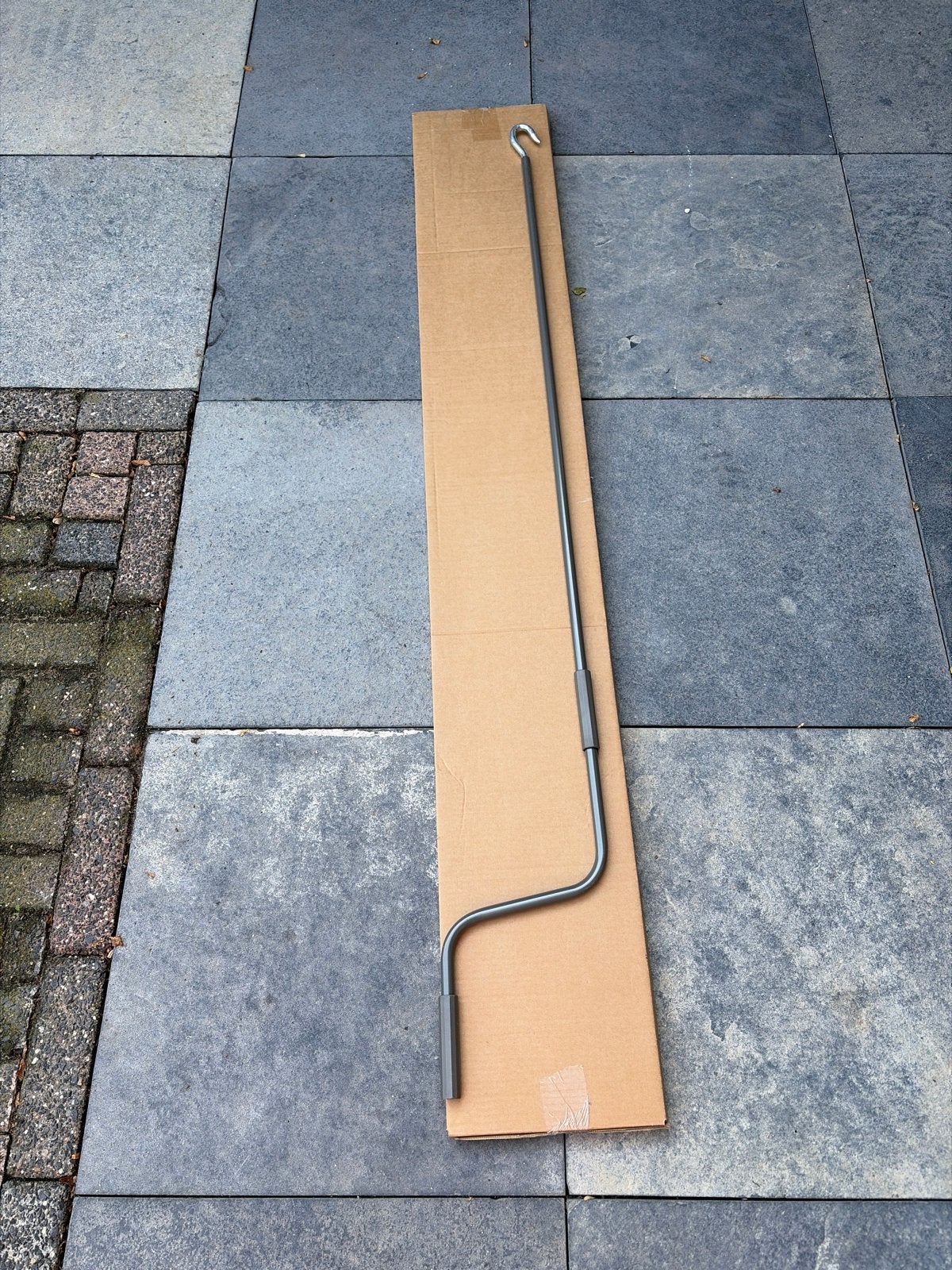 Zonnescherm slingerstang handbediening 2 stuks, Ophalen, Overige typen, Nieuw, Minder dan 250 cm